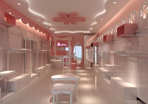 亲善公主童装店铺展示