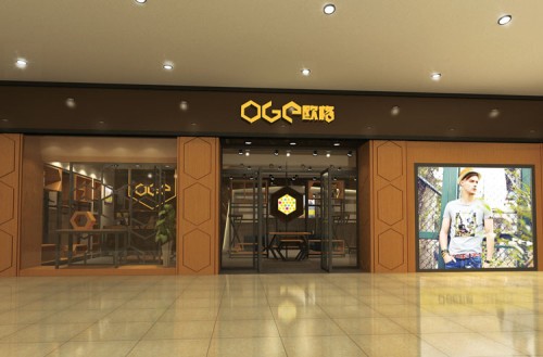 欧格男装店铺展示