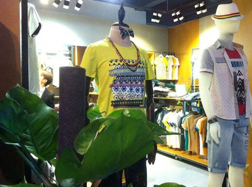 欧格男装店铺展示