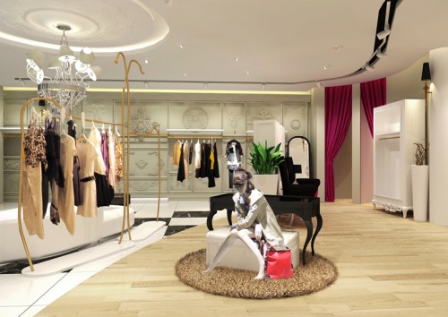 妆宜女装店铺形象