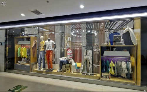 九九良品男装店铺展示