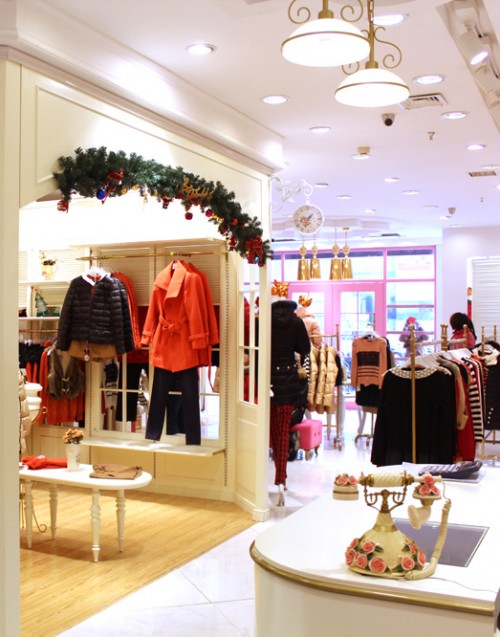 茵佳妮女装店铺形象