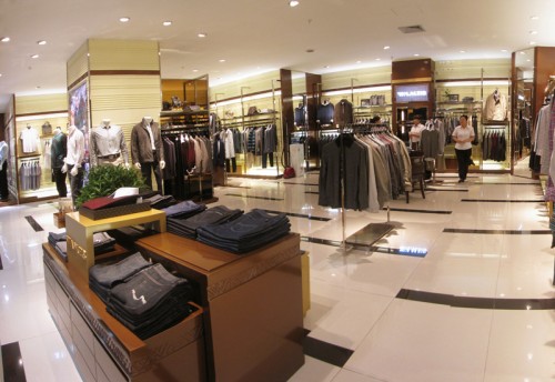 皇玛士男装店铺形象