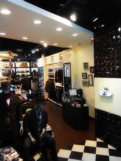 卡丹达仕男装店铺形象