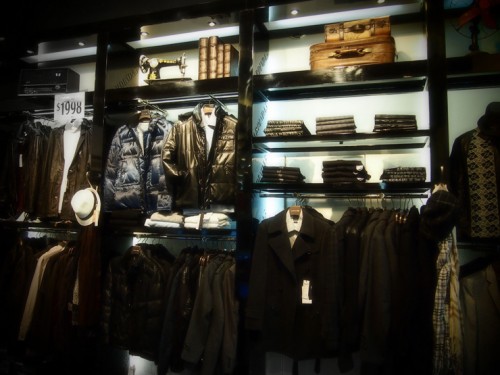 卡丹达仕男装店铺形象