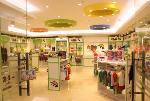 金童木童装店铺形象
