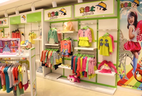 金童木童装店铺形象