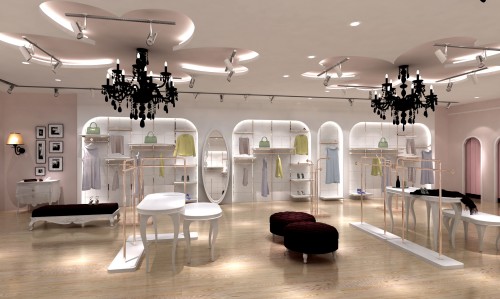 艾思爱女装店铺展示