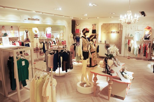...minette女装店铺展示