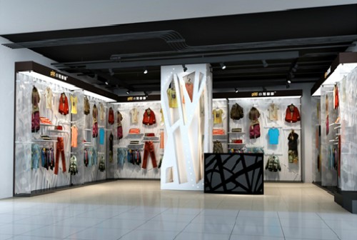 小猪嘟嘟童装店铺展示