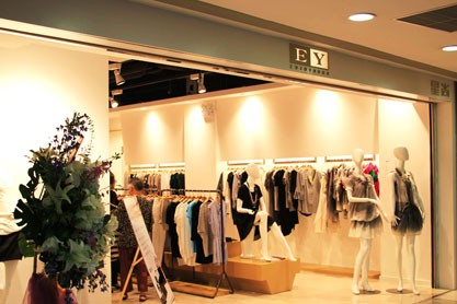 EY女装店铺形象
