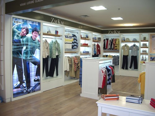 芝麻开门童装店铺展示