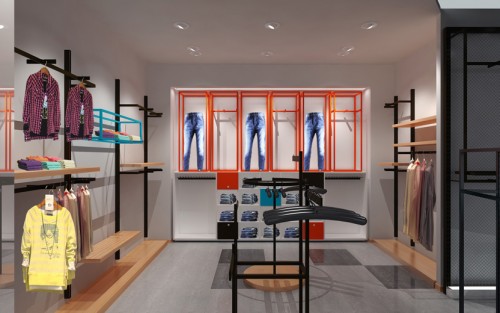 彬伊奴休闲装店铺形象