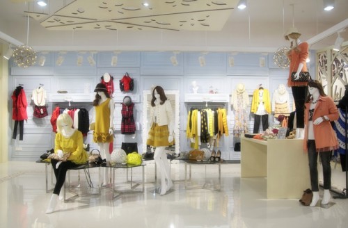 伊可爱女装店铺形象