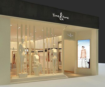 tune&tune女装店铺形象