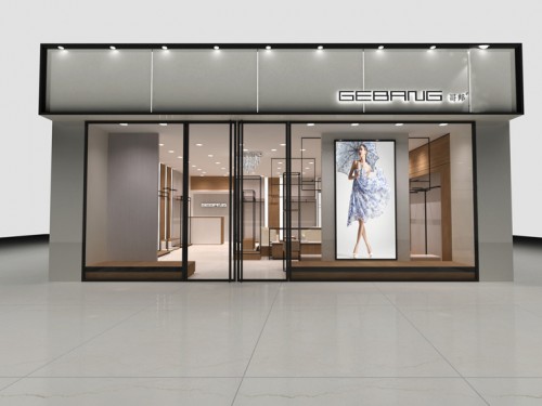 哥邦女装店铺形象