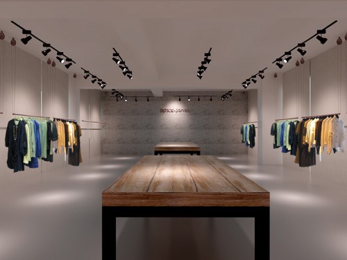 爱博·琼斯羽绒服店铺展示