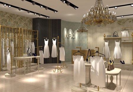 完美组合女装店铺形象