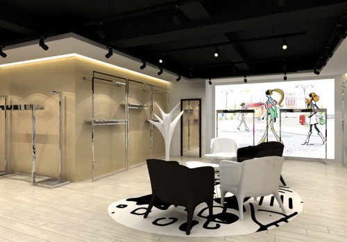 红雨竹女装店铺形象