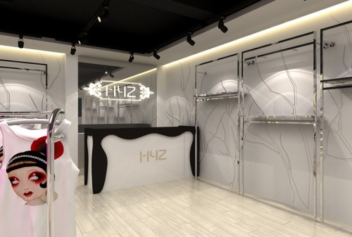 红雨竹女装店铺形象