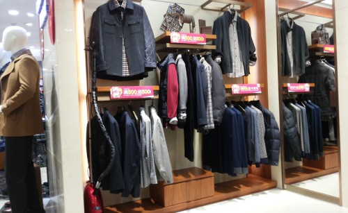 凯迪东尼男装店铺展示