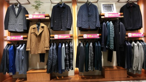 凯迪东尼男装店铺展示