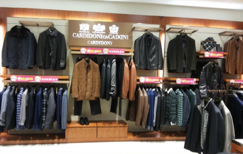 凯迪东尼男装店铺展示