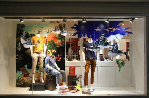 热度男装店铺形象