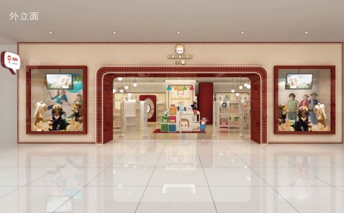 恒源祥小囡童装店铺展示