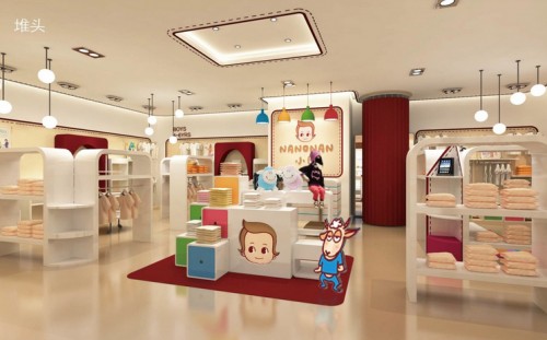 恒源祥小囡童装店铺展示