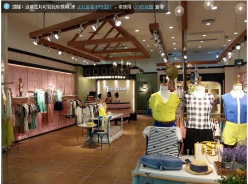 杰茜莱女装店铺展示