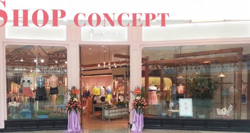 杰茜莱女装店铺展示