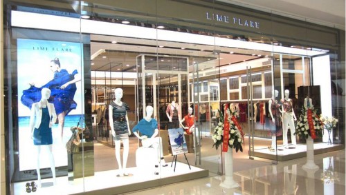 LIMEFLARE女装店铺形象