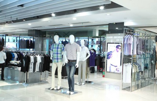 麦克乔治男装店铺展示