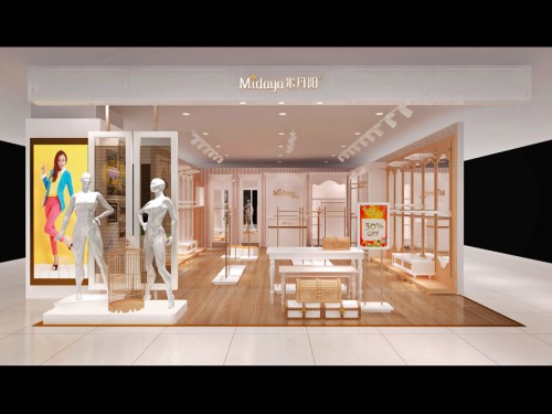 米丹阳女装店铺展示