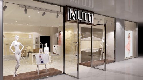 MUTTI女装店铺展示