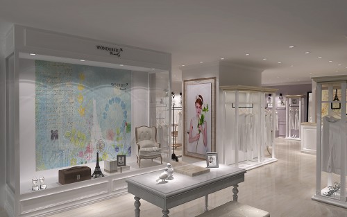 万泽丰女装店铺展示