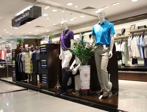 杰克斯男装店铺形象