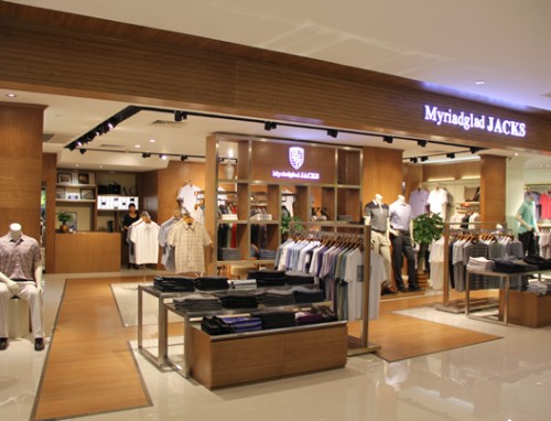 杰克斯男装店铺形象