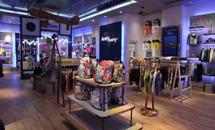 安迪派对童装店铺形象