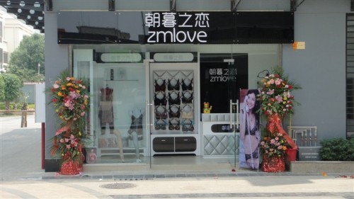 朝暮之恋内衣店铺形象