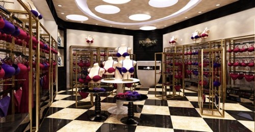 珀兰娜内衣店铺形象