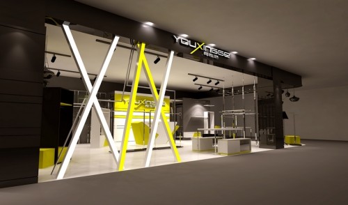 有性格男装店铺形象