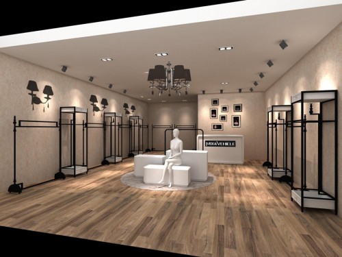 米薇希女装店铺形象