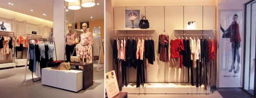 衣美聚女装店铺展示