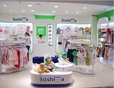 博士蛙童装店铺形象