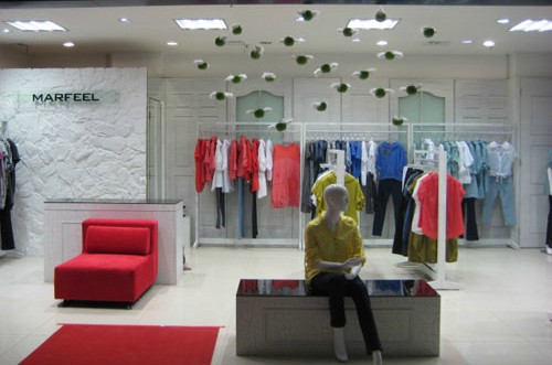 玛菲女装店铺展示