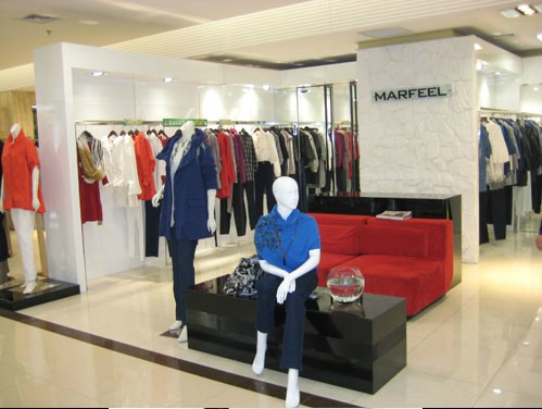 玛菲女装店铺展示