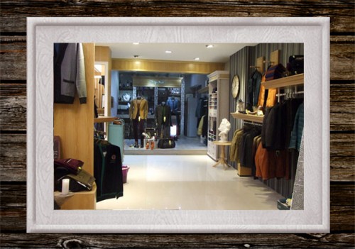 龙天下男装店铺形象