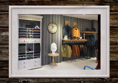 龙天下男装店铺形象